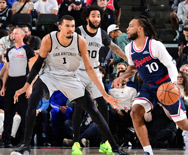 文班亚马率马刺冲击联盟第一 稳居MVP热门